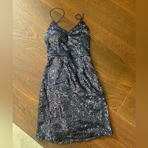 Hello Molly Navy Mini Dress